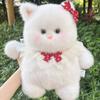 Fluffy Cat Plush Toy Cartoon Cat Stuff Doll Stuffed Toys Black Cat Plush  Christmas Gift