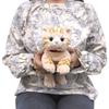 Sunlemon Knee Cat Plush Toy 11x29x12cm Cute Animal Stuffed Cat P-8022
