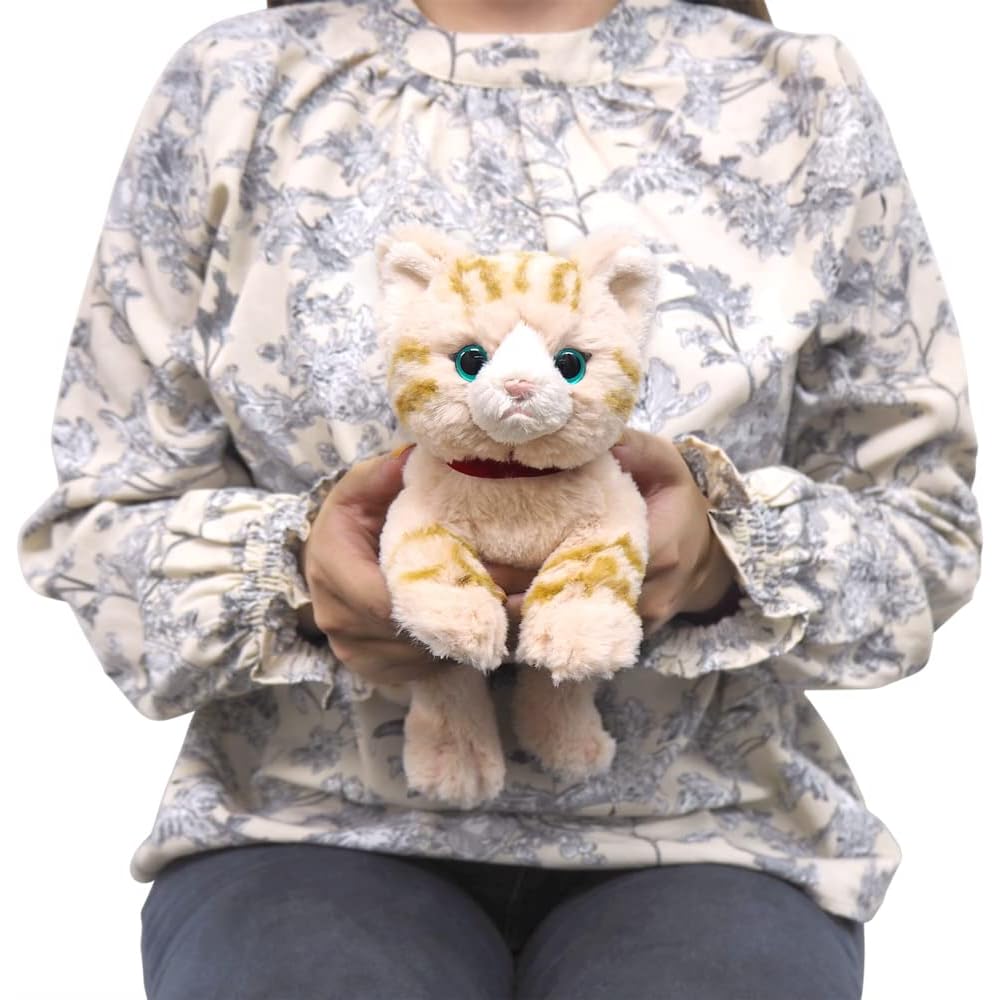 Sunlemon Knee Cat Plush Toy 11x29x12cm Cute Animal Stuffed Cat P-8022