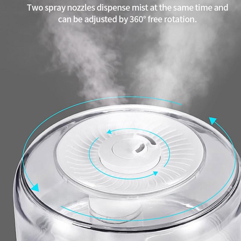 3L Air Humidifier Large Capacity Home Humidifier Plant Mist Aroma Diffuser with Remote Control Timer