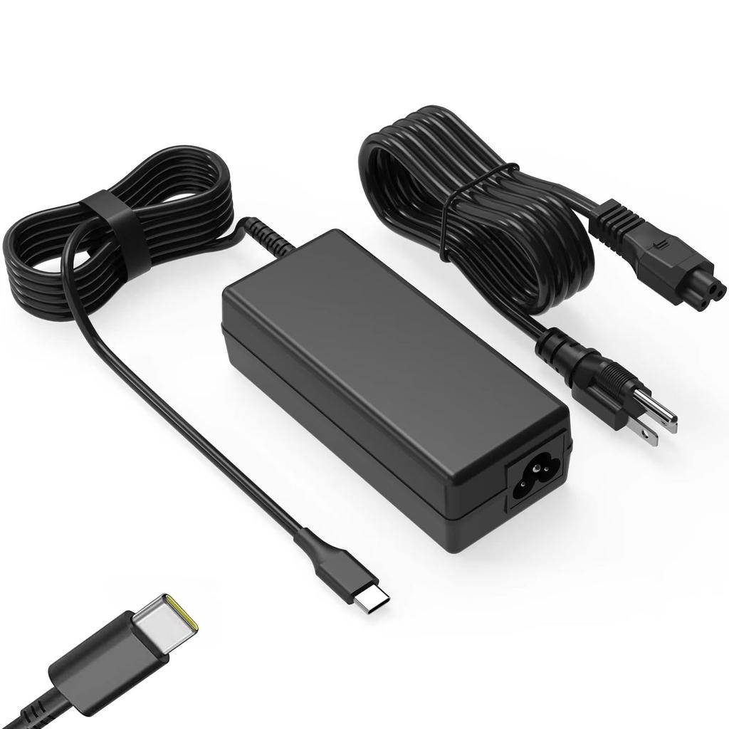 65W Laptop Charger Power Adapter 20V 3 25A Type-C Connector Compatible with Multiple Notebook Models Fast Charging