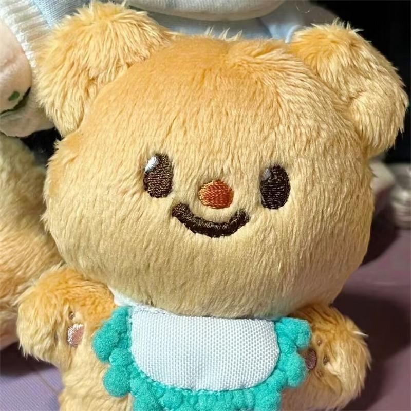 Oil Bear Doll Cute High Beauty Doll Bag Pinch Plush Pendant Gift for Girls