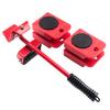 Universal Wheel Furniture Lift Tool Furniture Moving Slider with 4 Heavy Duty Appliance Rollers for Hardwood Floors Effortless Relocation Tool