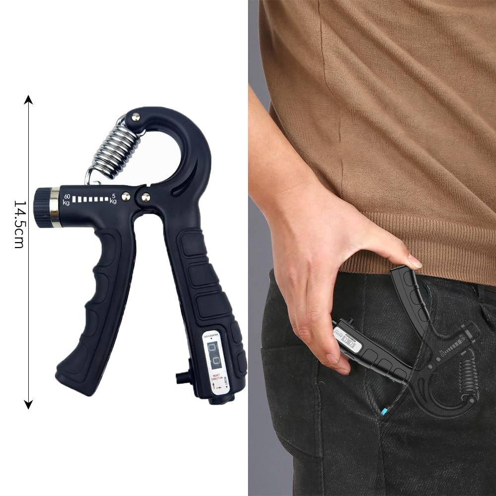 2 Piece Set Grip Strength Enhancer Hand Grip Grip Strength