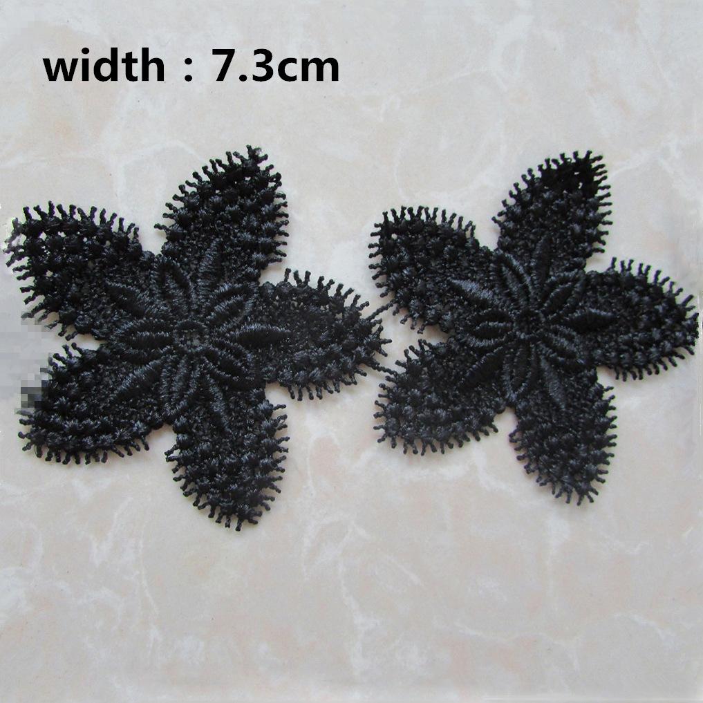 

Diy Маленька Квіткова Мереживна Баркод-Фурнітура Порожниста Мереживна Декорація для Одягу Тканина Водорозчинна Бахрома Вишивка Фурнітура Style 790 (1m)