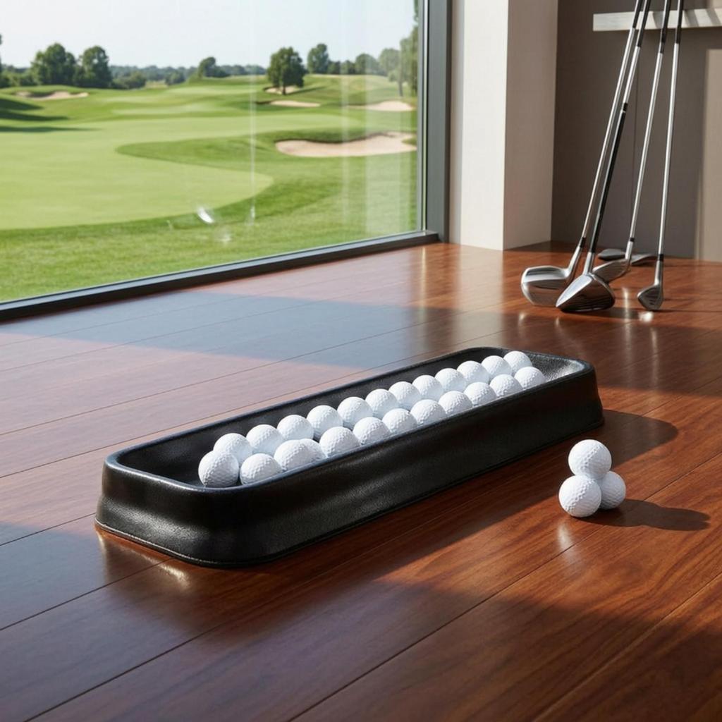 Golf Ball Tray Impact-Resistant for Backyard Practice