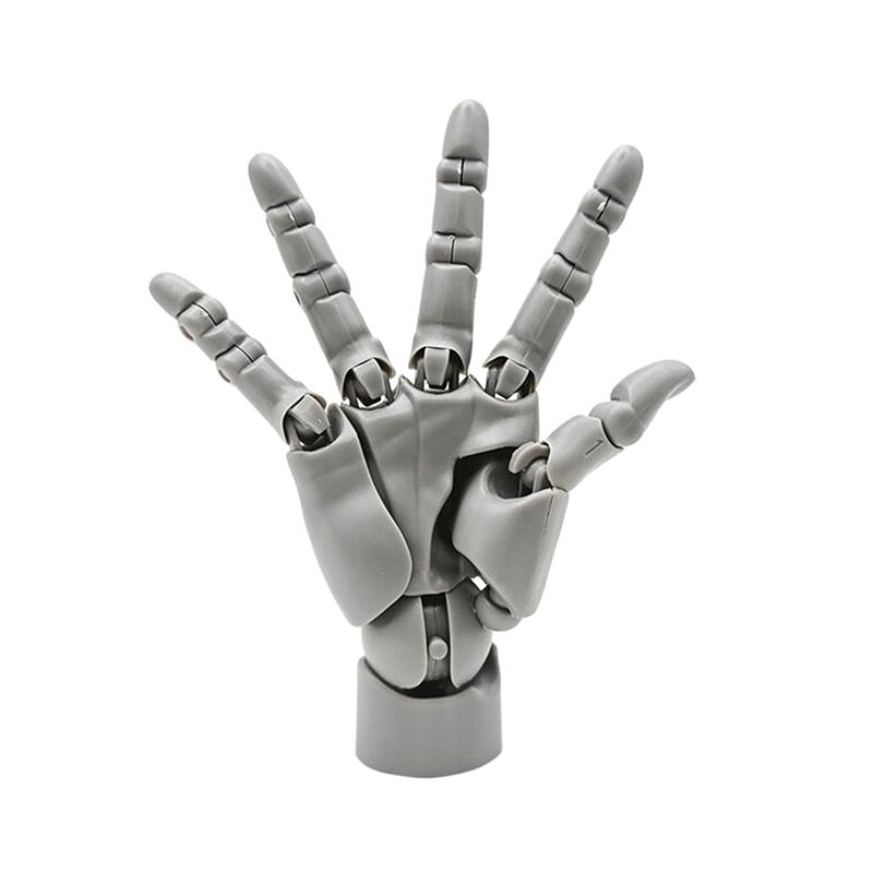 Movable Joint Finger Gashapon 1/2 Hand Model 1:1 Palm Painting Art Miniature Model Reference Tool Hand Desktop Decoratoion