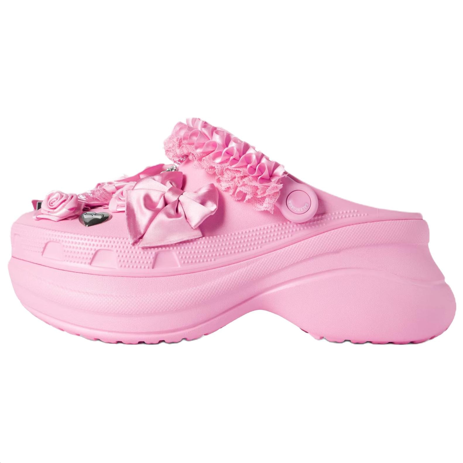 Balenciaga X Crocs Collaboration Jibbitz Clogs