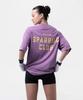 BOXRAW Sparring Club Oversized T-Shirt - Women'S W Bxrw-Spclt-W [Washed Purple] (Type A)