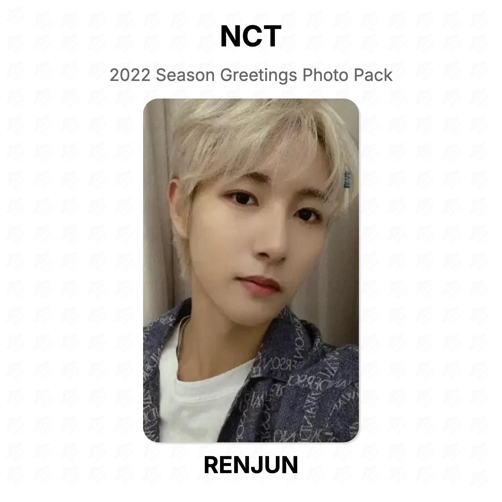 NCT 2022 Season Greetings Photo Pack Official Photocard RENJUN