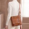 Women's Shoulder Bag Large Capacity Multi-Pocket Bucket Bag Commuter Crossbody Bag