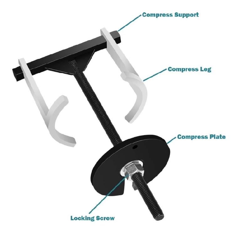 Kit Universale Compressore Molla Frizione Cambio Automatico Per Lavori di Manutenzione Fluidi Uso Professionale Automobilistico