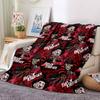 1pc A Nightmare on Elm Street Flannel Throw Blanket - HD Printed Lightweight Soft Warm All-Season Blanket for Sofa, Bed, Travel, Camping 080