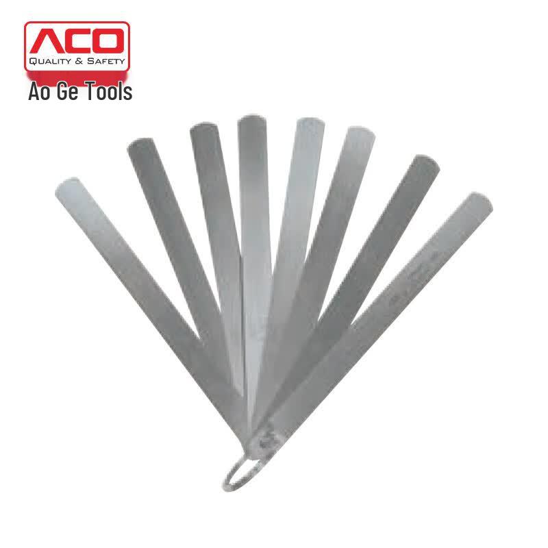 ACO 13-Piece Feeler Gauge Set 0.05-1.00mm