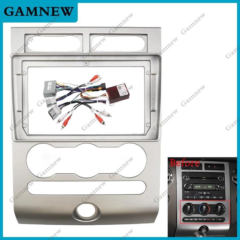 9 Inch Car Frame Fascia Adapter Android Radio Dash Fitting Panel Kit For Ford Expedition 2007-2015