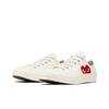 CDG x Converse 1970-es évek Chuck Taylor All-Star Ox PLAY Fehér 150207C Uniszex