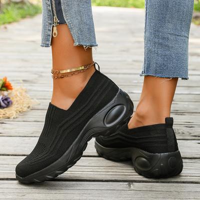 Neue atmungsaktive Mutterschuhe, faule Ein-Pedal-Überschuhe, modische Übergröße, lässige Sportschuhe