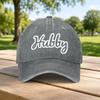 Classic Hubby Style Washed Baseball Cap Unisex Casual Dad Hat Retro Sports Casual Hat for Outdoor Daily Street Wear
