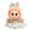 2dílná sada oblečení pro panenky Labubu, doplňky, stylová sada kawaii oblečení vhodná pro panenku Labubu o velikosti 15 cm a 17 cm