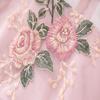 Girls Long Sleeve Dress Flower Embroidered Princess Dress Puff Sleeve Palace Dress Girl Dress