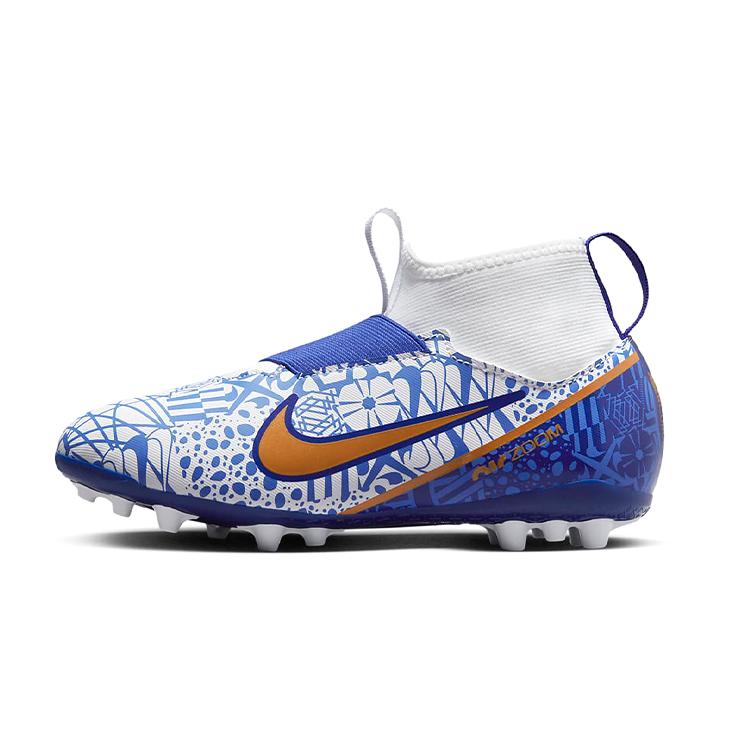 

Новые Nike Mercurial Superfly 9 Academy CR7 AG Сине-белые GS DQ5322-182 38.5
