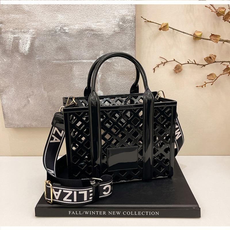 Mode Bonbonfarbe Strandtasche Damen neue personalisierte hohle Handtasche Nische Schultertasche Umhängetasche