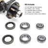 LM67010 2 Sets Trailer Wheel Hub Bearing Kit with Protector Professional LM11949 LM11910 for 1 1/4in 3/4in Axles LM67048