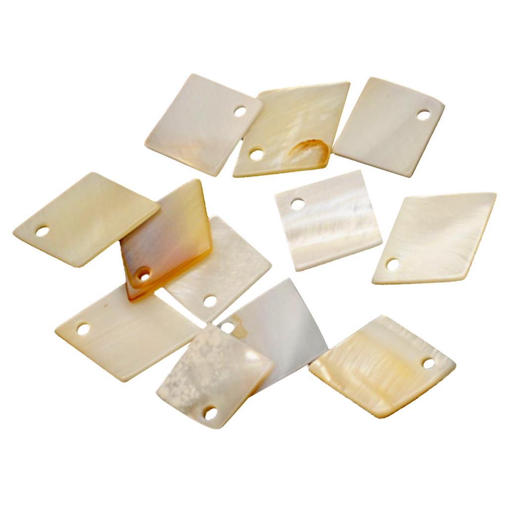 Natural Freshwater Shell Charms Jewelry Findings DIY Crafts