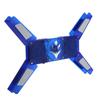 Computer Cooling Pad Foldable USB Cooling Holder with Hub LED Low Noise Heat Dissipation Fan