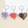 Acrylic Heart Crack Keychain & Phone Charm