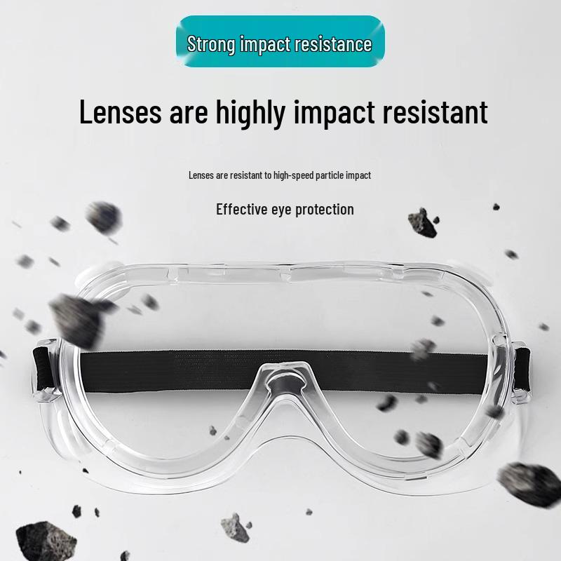 Anti-Fog Protective Goggles for Sand, Splash, Dust - Ideal for Industrial Use, Cycling, and Dust Protection for Men