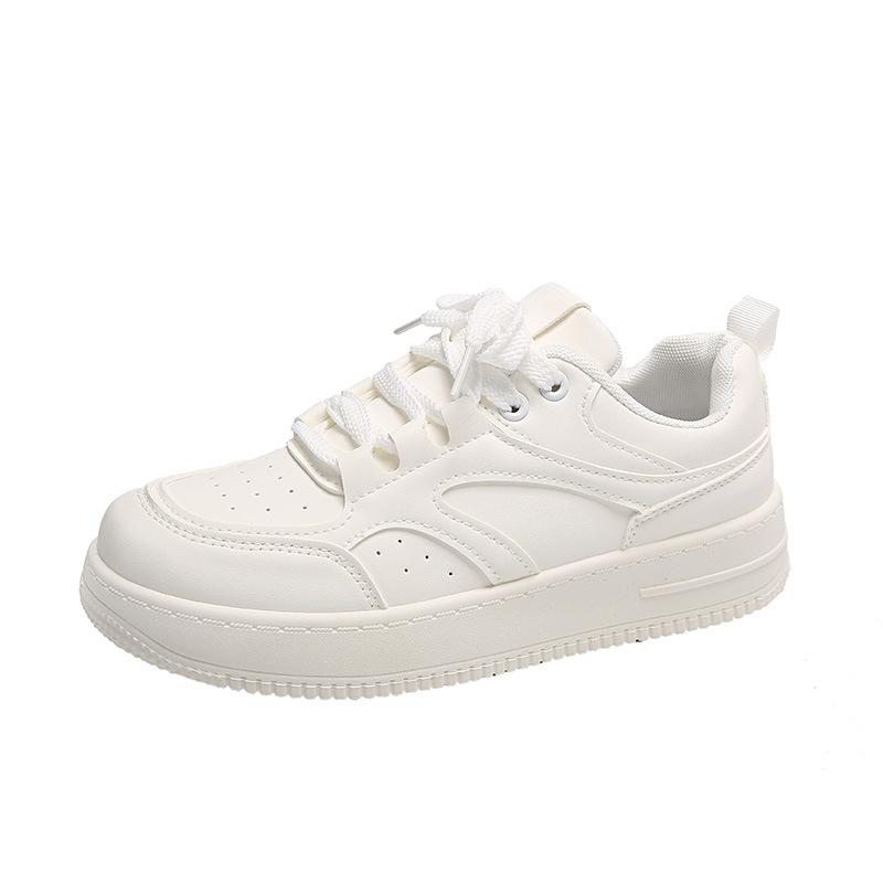 Female Hot Selling White Shoes Women's Versatile Japanese Thick Autumn New Style Board Shoes Are Trendy and Casual