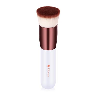 DUcare Foundation Face Concealer High Quality Round Makeup Easy To Use Flat Top White Brush, Brush, Brush, Taklon, Popular, Brush, Type,