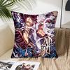 One Anime Pieces Monkey D. Luffy Pillow Case Fashion Square Pillowcase Bedroom Sofa Room Ins Decoration Leisure Cushion Cover