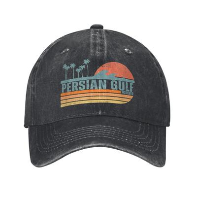 Persian Forever Heritage Arabian Iranian Baseball Cap Sunset Distressed Washed Hats Outdoor All Seasons Travel Soft Sun Cap