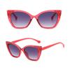 Cute Children Cat Eye Sunglasses Glitter Bling Frame Anti‑UV Fashion Boys and Girls Beach Party Sun Glasses