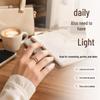 Lucky Open Ring - Japanese Korean Simple Luxury Fashion Couple Rings for Girlfriend