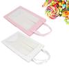 Large Paper Candy Bag Open Window Paper Party Gift Bags for Christmas Birthdays Favors Packages