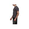 Adidas 3-Bar Tech Tee Logo Sport Short Sleeve Men Tops Black GR7102