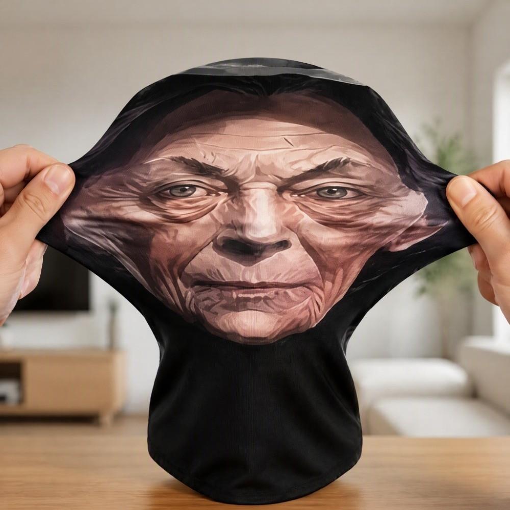 Breathable Funny Horror Grandma Mask Ultra-Soft Mesh Mask Party Masquerade Mask Masquerade Balls