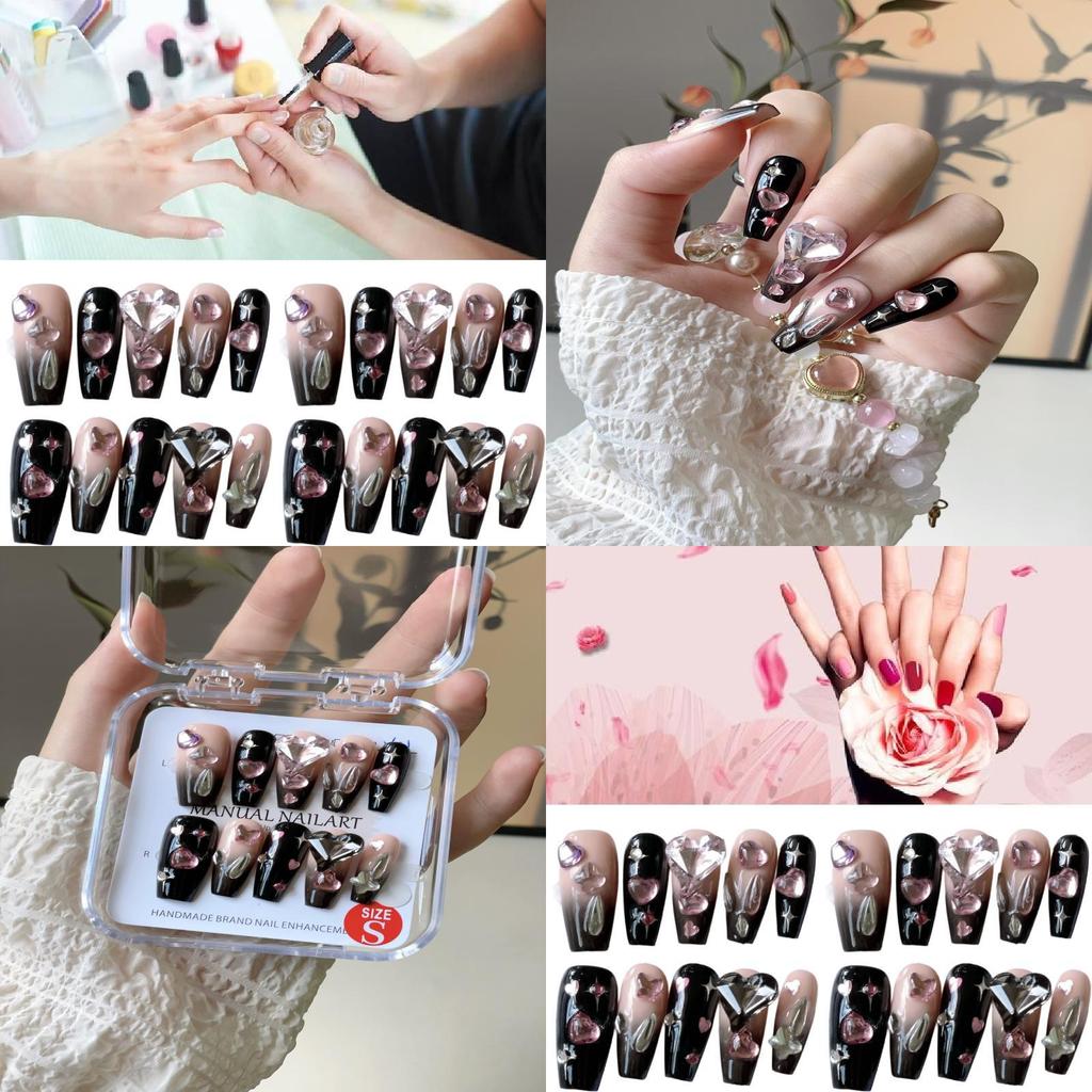 Chinese Brand Y2k Nail Art Stickers In Long Wearing Style For Universal Use
