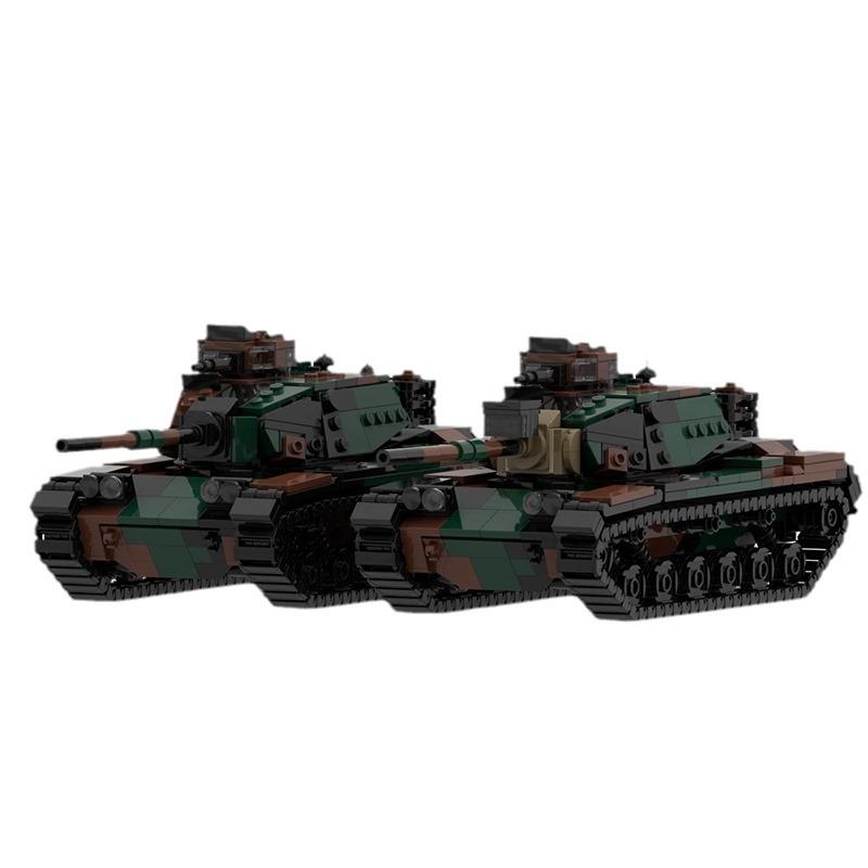 Building Block Compatible 165695 M60 Patton Tank, Armor Model, Assembled Puzzle Set For Children