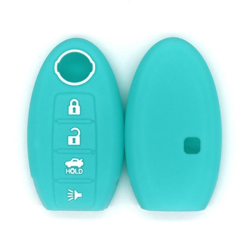 Suitable for Nissan Qashqai, Jinke Sylphy, Teana Sylphy smart 4-button silicone soft key bag