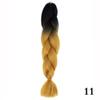 Braids Hair Extensions Balayage Ombre DIY Quick Weave Braiding Hair for Cosplay Daily Use for Women