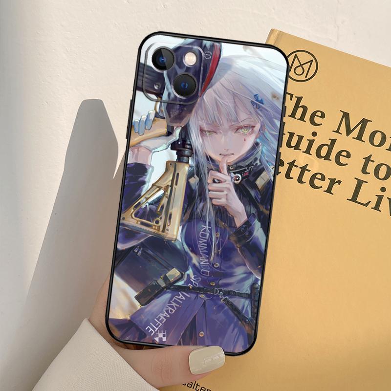 Girls Frontline Game Phone Case For iPhone 17 16 14 13 12 11 15 Pro Max mini XR 16e 15 16 Plus 17 Air Full Cover