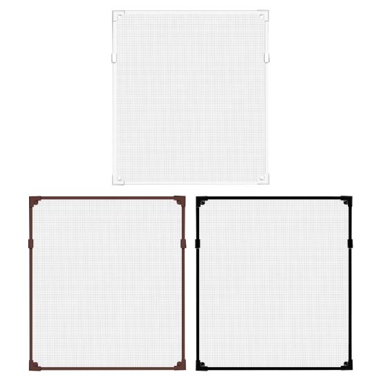 Yousheng Magnetic Gnat Proof Window Screen Breathable Adhesive Mounting No Drilling Home Office Bedroom Fly Protection Mesh Window Frame Curtain