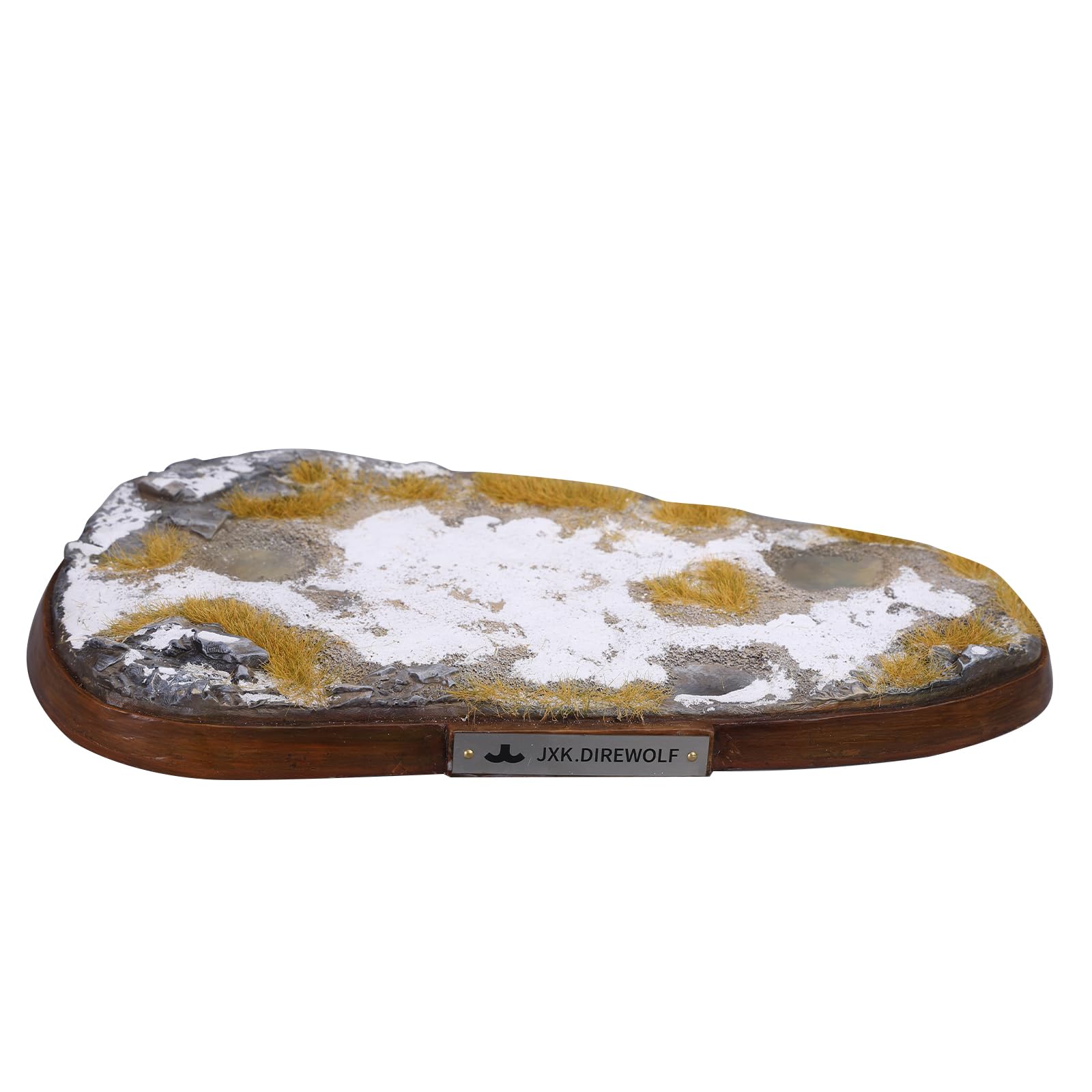 

JXK Ледяной Волк Фигурка Волка Декоративная Сцена Миниатюра Смола Стол День Рождения Готовая База, База, Статуэтка, Волк, Модель, Аксессуар, Украшение, Подарок, Раскрашенная,