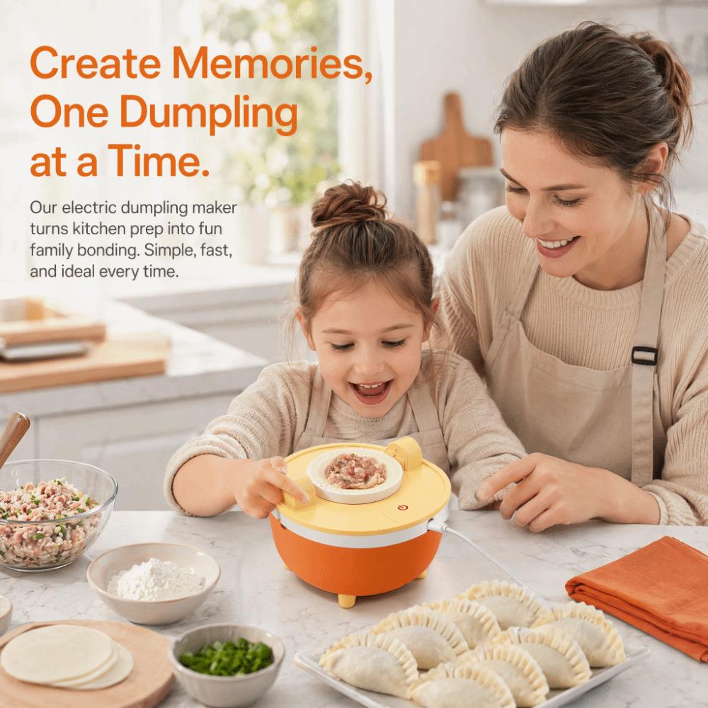Fully Automatic Electric Dumpling Machine Automatic Dumpling Maker  Household Use