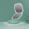 Hot Sale Compact LED Light Cosmetic Mirror Portable Rechargeable Pocket Makeup Mirror for Travel Small Handheld Makeup Mirror