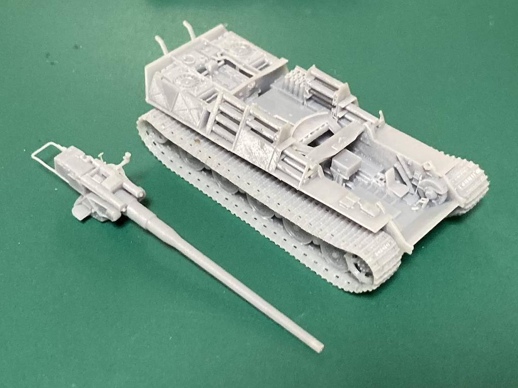 JagdTiger Full Interior Kit Printed Plastic 1/144 (Interior Only) [3D Model]